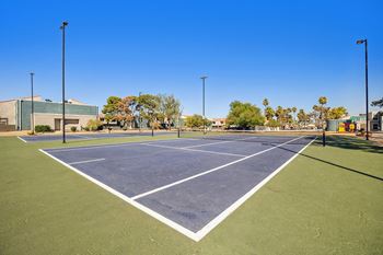 Tennis courts